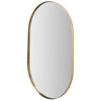 Ardent Gold Oval Mirror